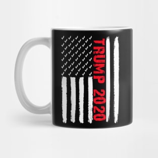 Trump 2020 American Flag Mug